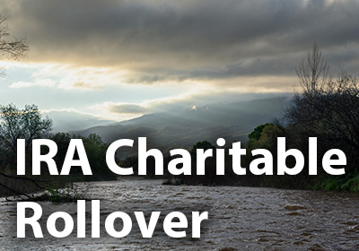 Donate through a IRA Charitable Rollover to Watershed Management Group