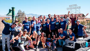 WMG staff and supporters. 