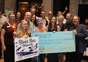 We're all smiles about the River Run Network winning the SVP Tucson Award!