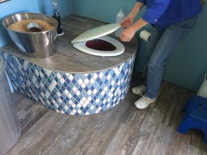 Composting Toilet at the Living Lab!