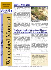 2007 Winter WMG Newsletter cover