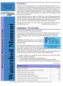 2010 Winter WMG Newsletter cover