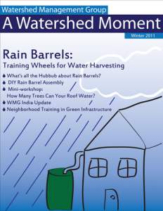 2011 Winter WMG Newsletter cover