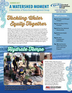 2017 Summer WMG Newsletter cover