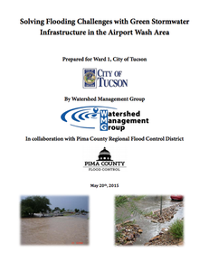 Solving Flooding Challenges with Green Stormwater Infrastructure in the Airport Wash Area