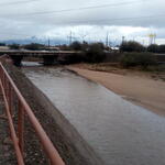 Santa Cruz at Grant Rd, photo of flow