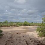 Tanque Verde at Agua Caliente Confluence, photo of flow