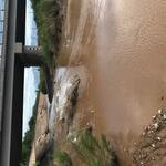 Santa Cruz at Irvington Rd, photo of flow