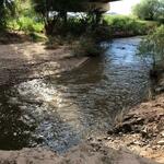 Santa Cruz at Twin Peaks Rd, photo of flow