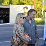Guests entering a welcoming and warm environment.