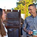 Catlow and Lisa having a moment.