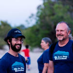WMG staff member Aaron Baumann and Docent Dan Stormont, ready for a great evening