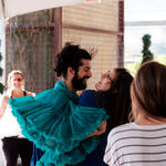 WMG's Aaron Baumann, dressed for the occasion