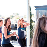 WMG staff cheering on the dancers