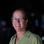 WMG Water Harvesting Crew Member Anna Tyler, all smiles.