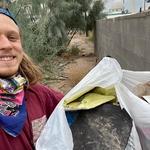 "The trash was in my back alley and around the neighborhood on the streets, I filled up two small bags and a large one!" - Brandon W,
