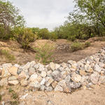 A rock dam built by WMG in the Isabella Lee Nature Preserve.
