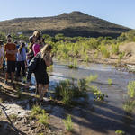 Happy kids & adults at the Santa Cruz River release! Photo by Nicci Radhe