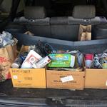 "I collected four boxes of trash along Wentworth Road before it could be washed into Tanque Verde Creek!" - Sara B.