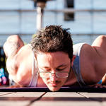 Greeting the day with rooftop yoga was amazing!