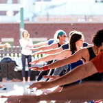 Nothing beats a warrior pose in the morning