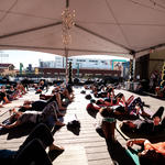 Participants enjoy floor work.