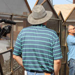 Videographer Sandra Westdahl, journalist Christopher Conover and Cultural Ecologist Joaquin Murrieta-Saldivar.
