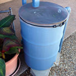 You don't have to spend big bucks to collect rainwater.