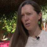 Lisa Shipek being interviewed