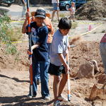 Earth day volunteers
