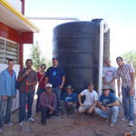 Culvert style cistern (wet and dry system)