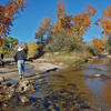 Assessing flow in Sabino creek - Fall 2015